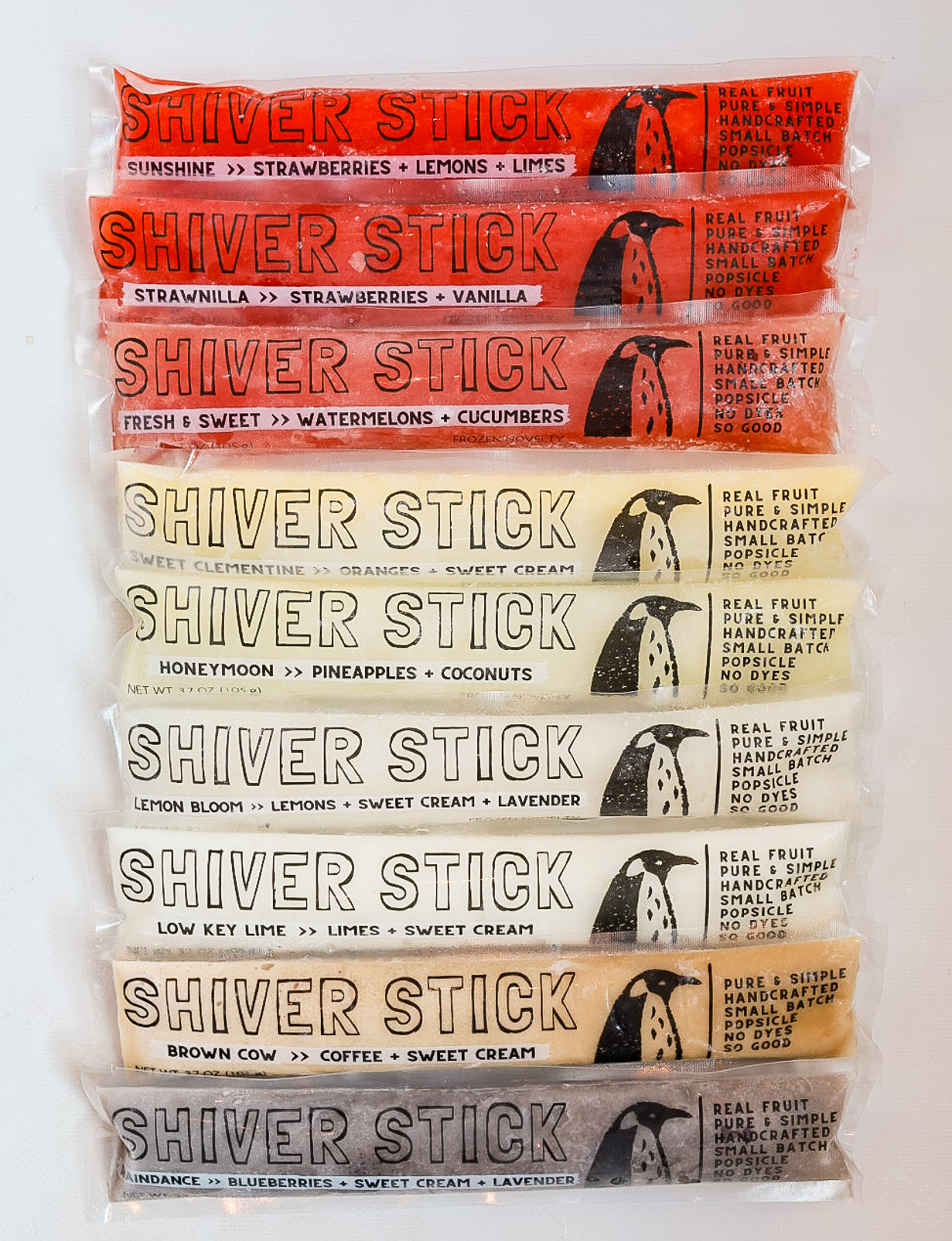 ShiverSticks variety pack – all 8 flavors
