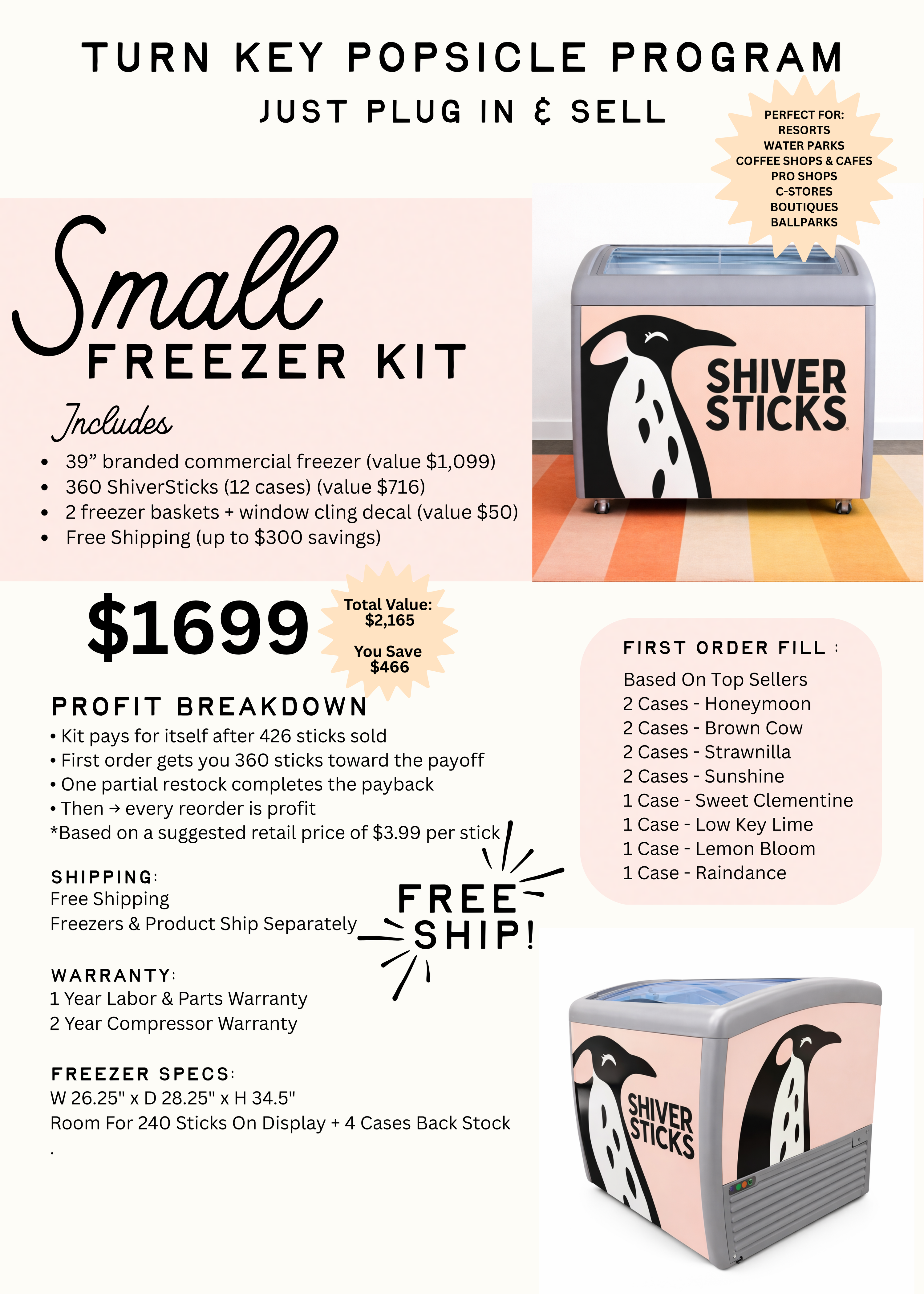 Small Freezer Kit