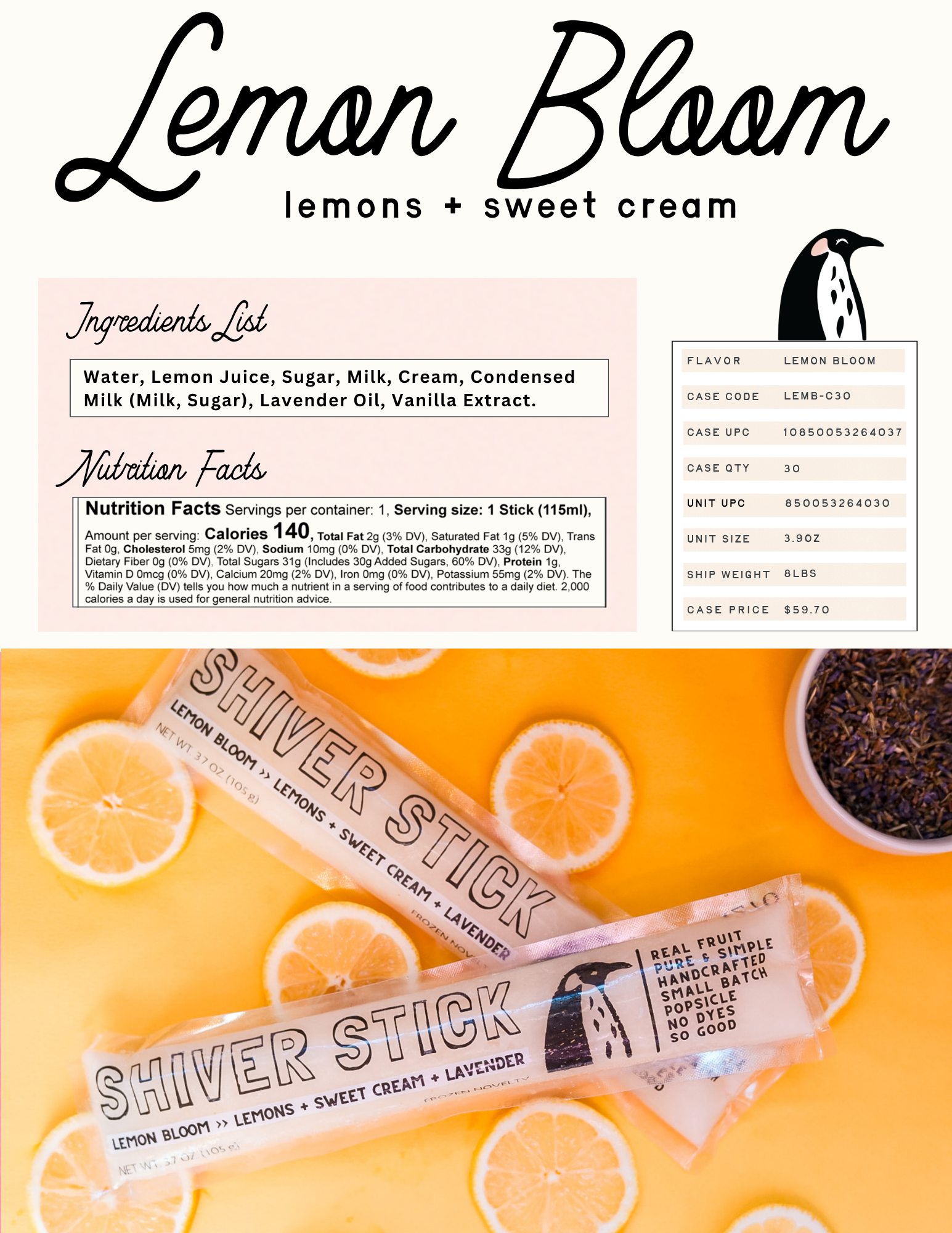 Lemon Bloom : 30 count case