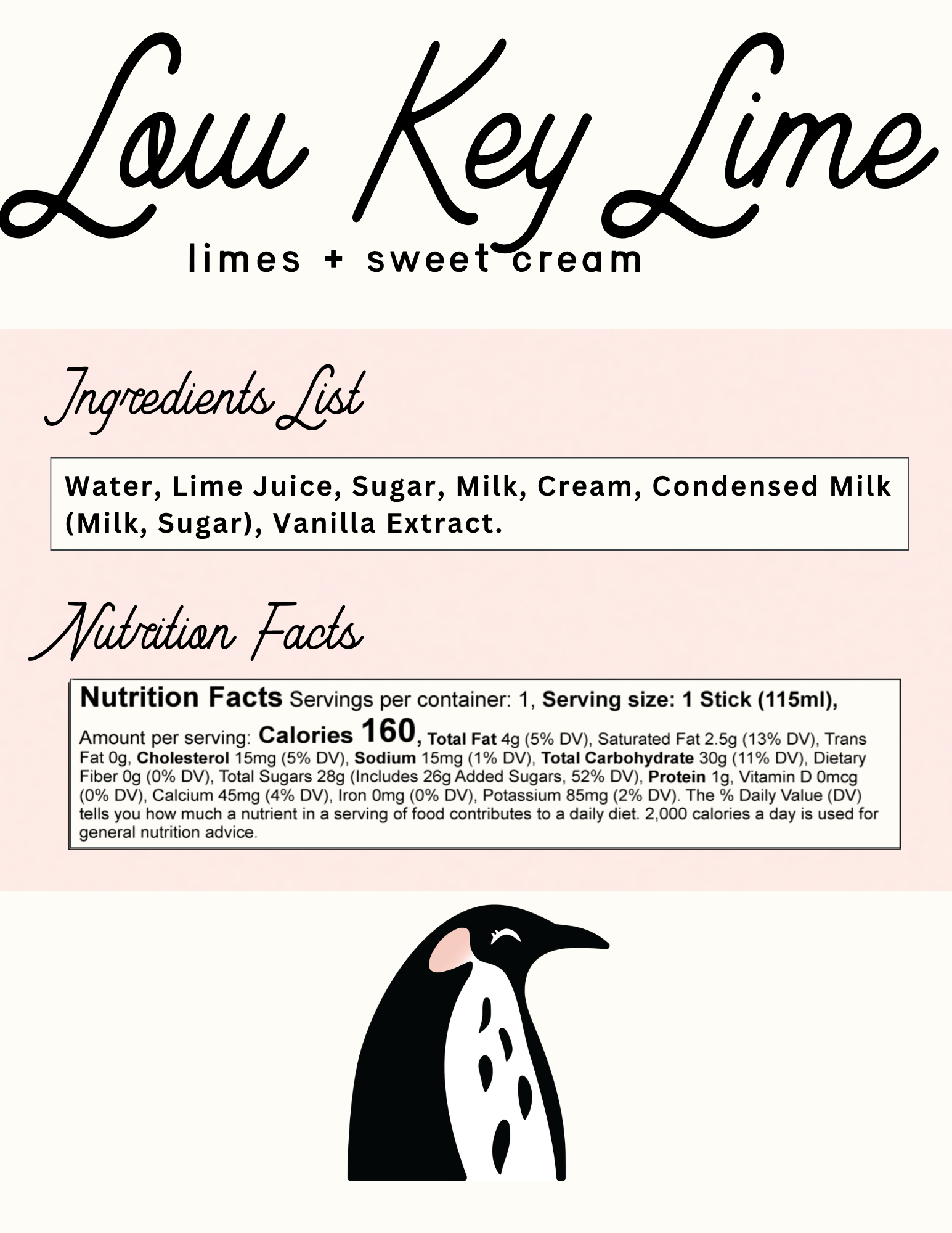 Low Key Lime: 5 Sticks