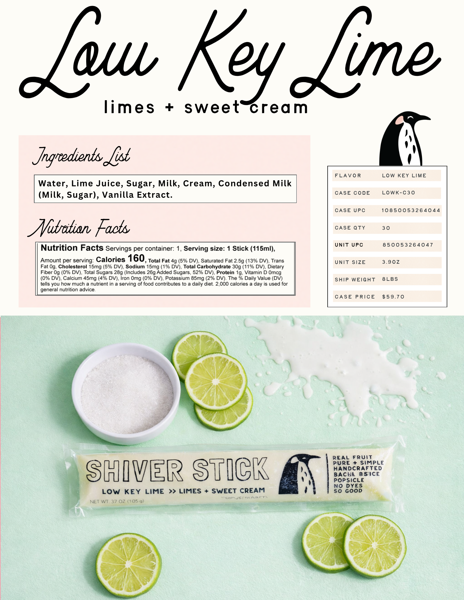 Low Key Lime : 30 count case