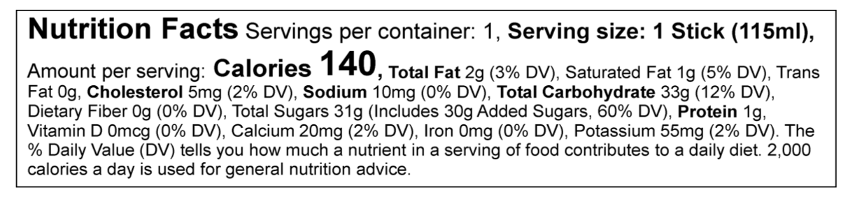 Lemon Bloom: 5 Sticks