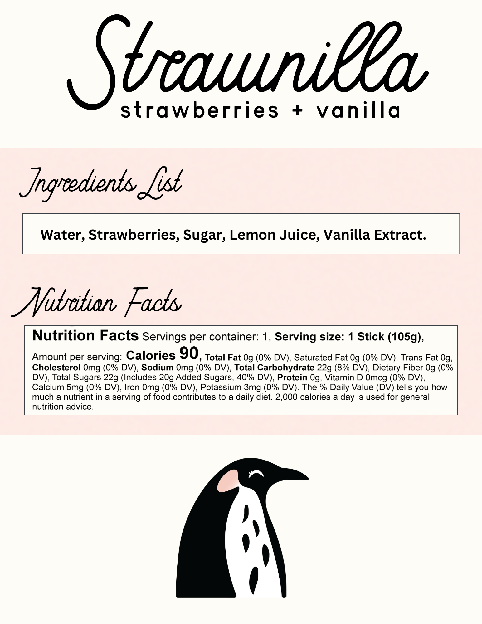Strawnilla: 5 Sticks